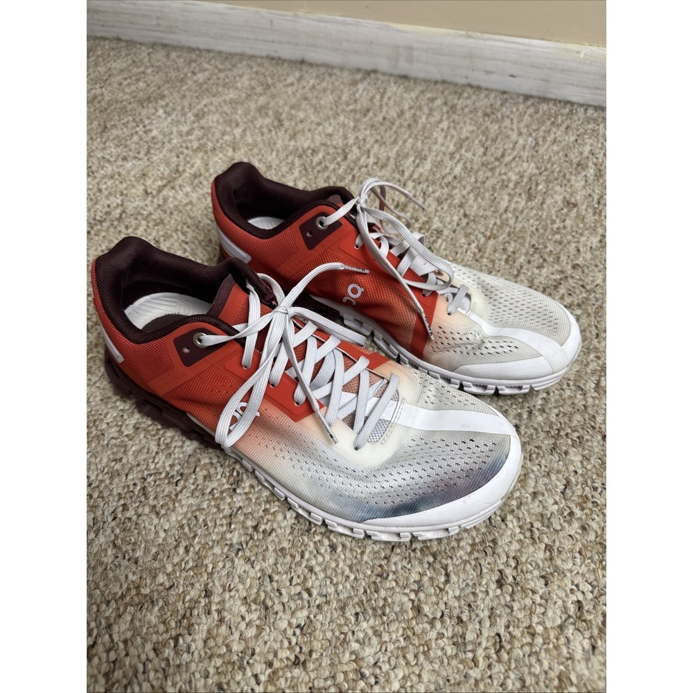 ON RUNNING Cloudflow Adult Women 8  Athletics ON-35.99232 Rust/White